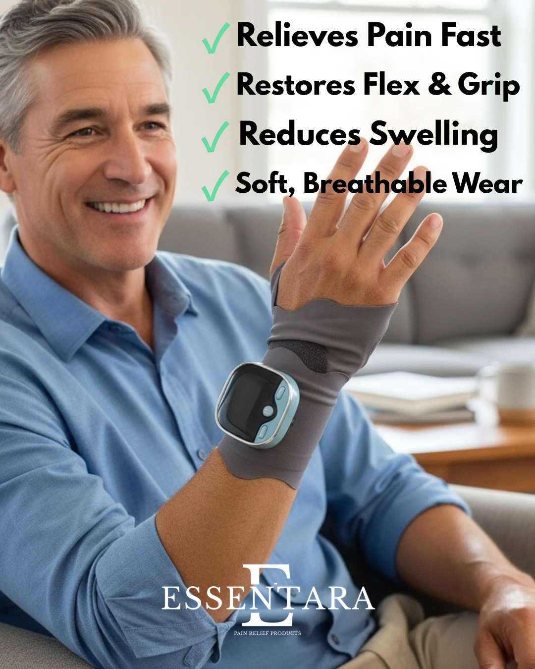 Essentara The Quick Fix®| Heat & Microcurrent Therapy
