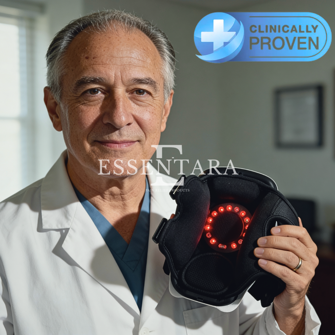 Essentara KneeBliss™ | Red Light Therapy & 5-Mode Recovery System